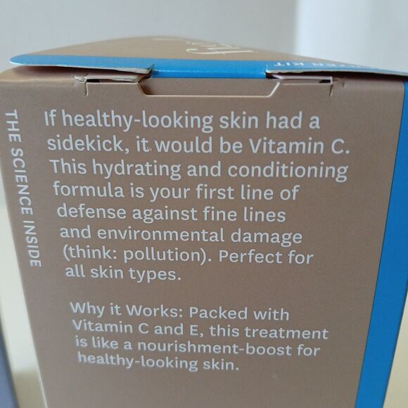 (3)Fig 1 Vitamin C 15%Treatment  1.5%L-Ascorbic Acid, 1% Vitamin E Lot Of 3 Seal - Picture 4 of 10